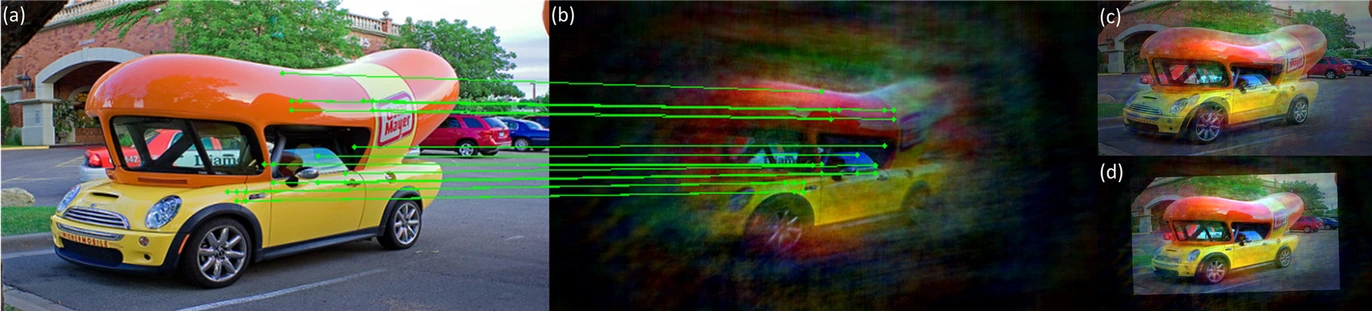 Affine registration for WiderCam