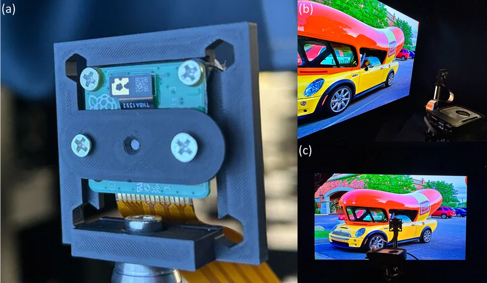 WiderCam camera and capture setup