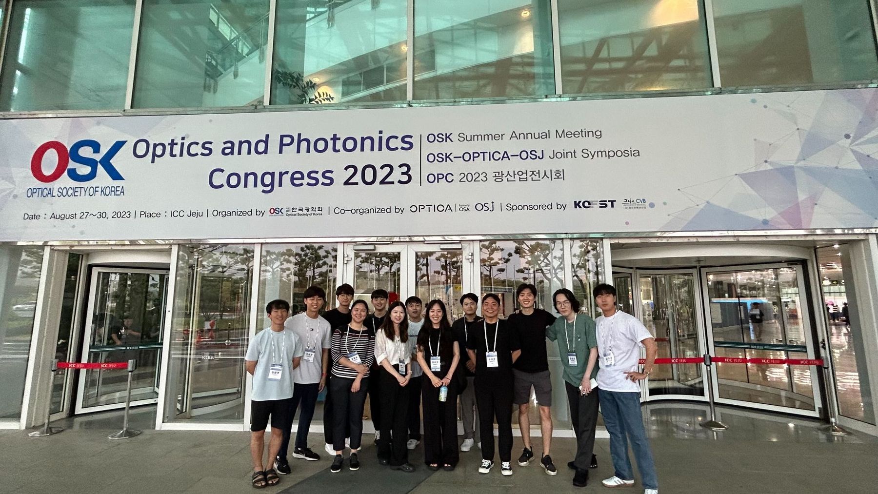 IIL at the OSK Optics and Photonics Congress 2023