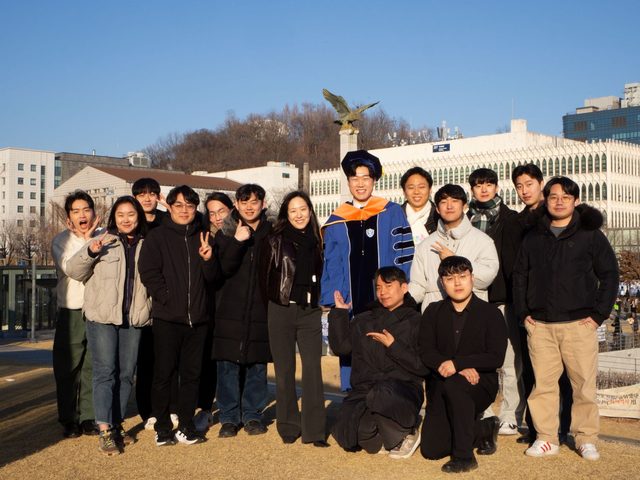 Kyung Chul's PhD graduation