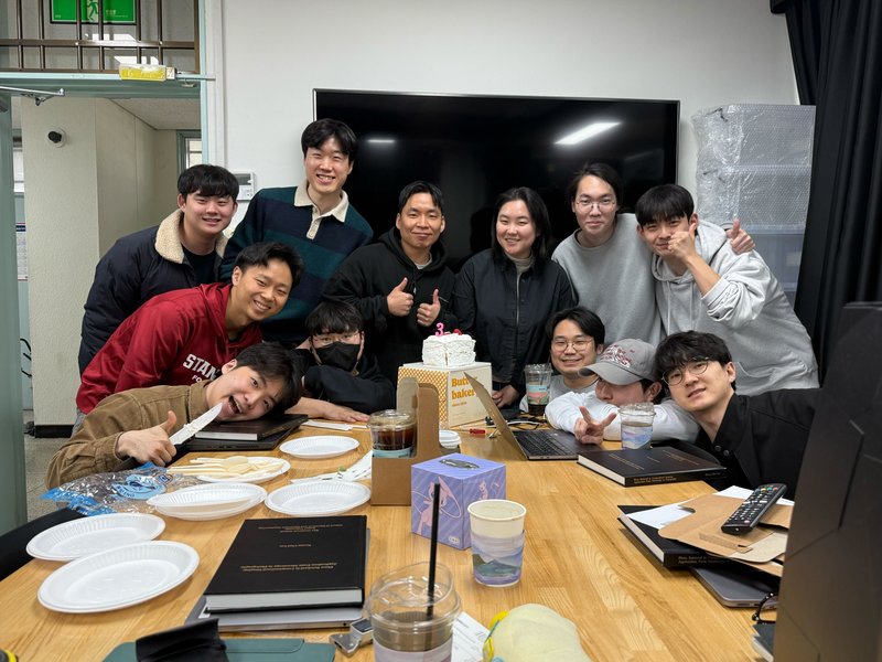 Celebrating Kyung Chul Lee's PhD thesis