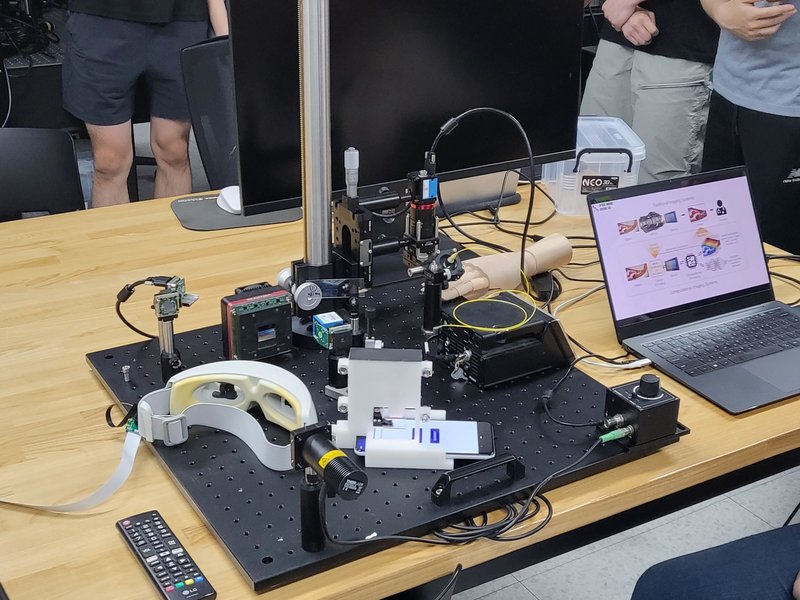 Demo setups at the open lab