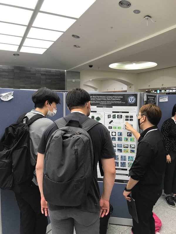 Nakkyu Baek's poster at the OSK summer meeting 2022, Jeju